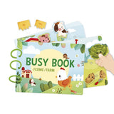 Busy Book Ferme / Français-Anglais