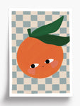 Affiche Orange - Taxi Brousse