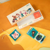 Set de naissance - 3 livres sensoriels jardin