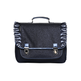 Cartable Moyen Froufrous Paillettes Marine