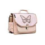 Cartable moyen papillon vichy