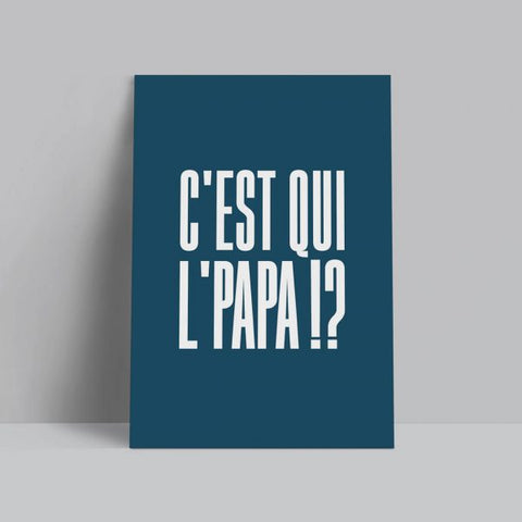 Carte - C'est qui l'papa !?