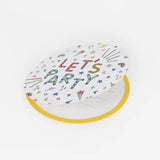 Cartes invitations - Let's party