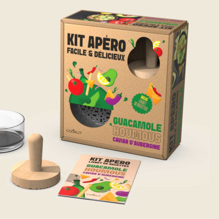 Kit apéro pour guacamole et houmous