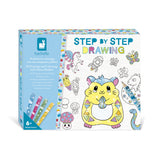 Coffret Créatif Dessin 20 Coloriages avec Feutres pailletés