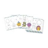 Coffret Créatif Dessin 20 Coloriages avec Feutres pailletés