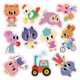 Stickers épais et repositionnables
