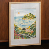 Kit de peinture au numéro - Balade dans les Calanques par Sabrina Fenn