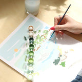 Kit de peinture au numéro - Balade dans les Calanques par Sabrina Fenn