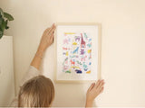 Coffret peinture au numéro - Animal Gang par Maja Tomljanovic