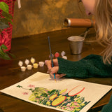 Kit de peinture au numéro - Waterly Glasshouse par Elaine Lee