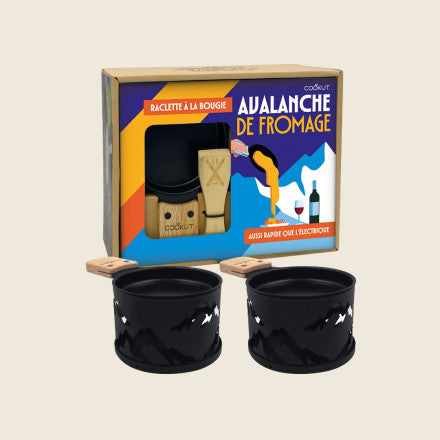 Raclette à la bougie - Montagne (2 couleurs)