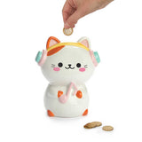 Tirelire Kawaii Medoly blanc céramique