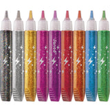 Colle à paillettes x9 tubes