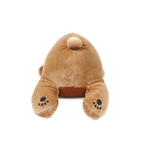 Peluche nemu nemu - COOKIE - Ours Brun - Taille L - 53 cm