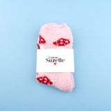 Chaussettes moumoute Champignons - Coucou Suzette