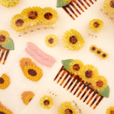 Pince trio de tournesols XL - Coucou Suzette