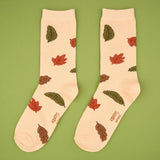 Chaussettes feuilles d'automne - Coucou Suzette