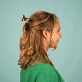 Pince à cheveux teckel frileux