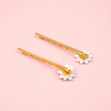 Duo de barrettes fines Pâquerettes - Coucou Suzette