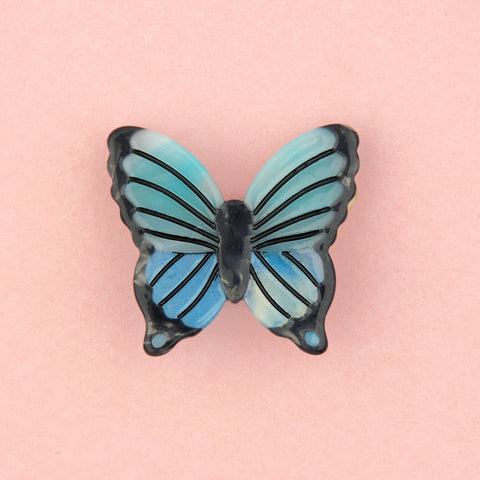 Barrette Papillon bleu - Coucou Suzette