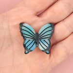 Barrette Papillon bleu - Coucou Suzette