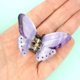 Mini pince Papillon Mauve