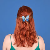Pince à cheveux Papillon Bleu - Coucou Suzette