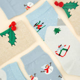 Chaussettes Bonhomme de neige