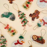 Déco de Noël - Chat pull hiver