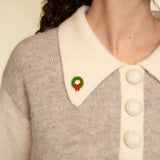 Pin's Couronne Sapin - Coucou Suzette