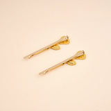 Duo de barrettes fines Roses - Coucou Suzette