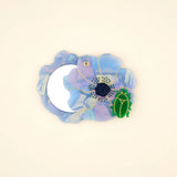 Miroir Fleur bleue - Coucou Suzette x Lucas du Tertre
