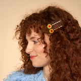 Duo de barrettes fines Tournesols - Coucou Suzette