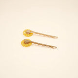 Duo de barrettes fines Tournesols - Coucou Suzette