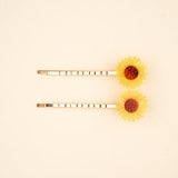 Duo de barrettes fines Tournesols - Coucou Suzette