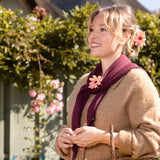 Pince à cheveux Fleur Rose