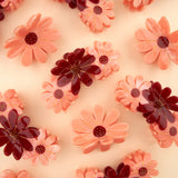 Pince à cheveux Trio Fleurs Roses
