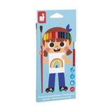 Crayons de couleur aquarellables x12