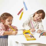 Crayons de couleur effaçables x12