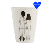 Tasse Naked couple back