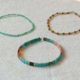 DIY Bijoux - mon set de bracelets perlés