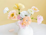 Kit DIY Mes fleurs en papier crépon