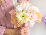 Kit DIY Mes fleurs en papier crépon
