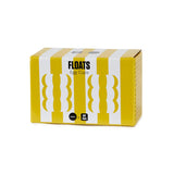 Coquetier Floats x2,jaune en céramique