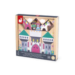 Set de 34 cubes en bois Royaume enchanté - Cross roads