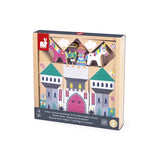 Set de 34 cubes en bois Royaume enchanté - Cross roads