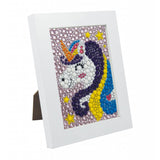 Licorne glitters - diamant tableau