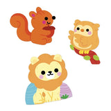 50 gommettes -Animaux