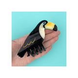 Grande pince à cheveux Toucan